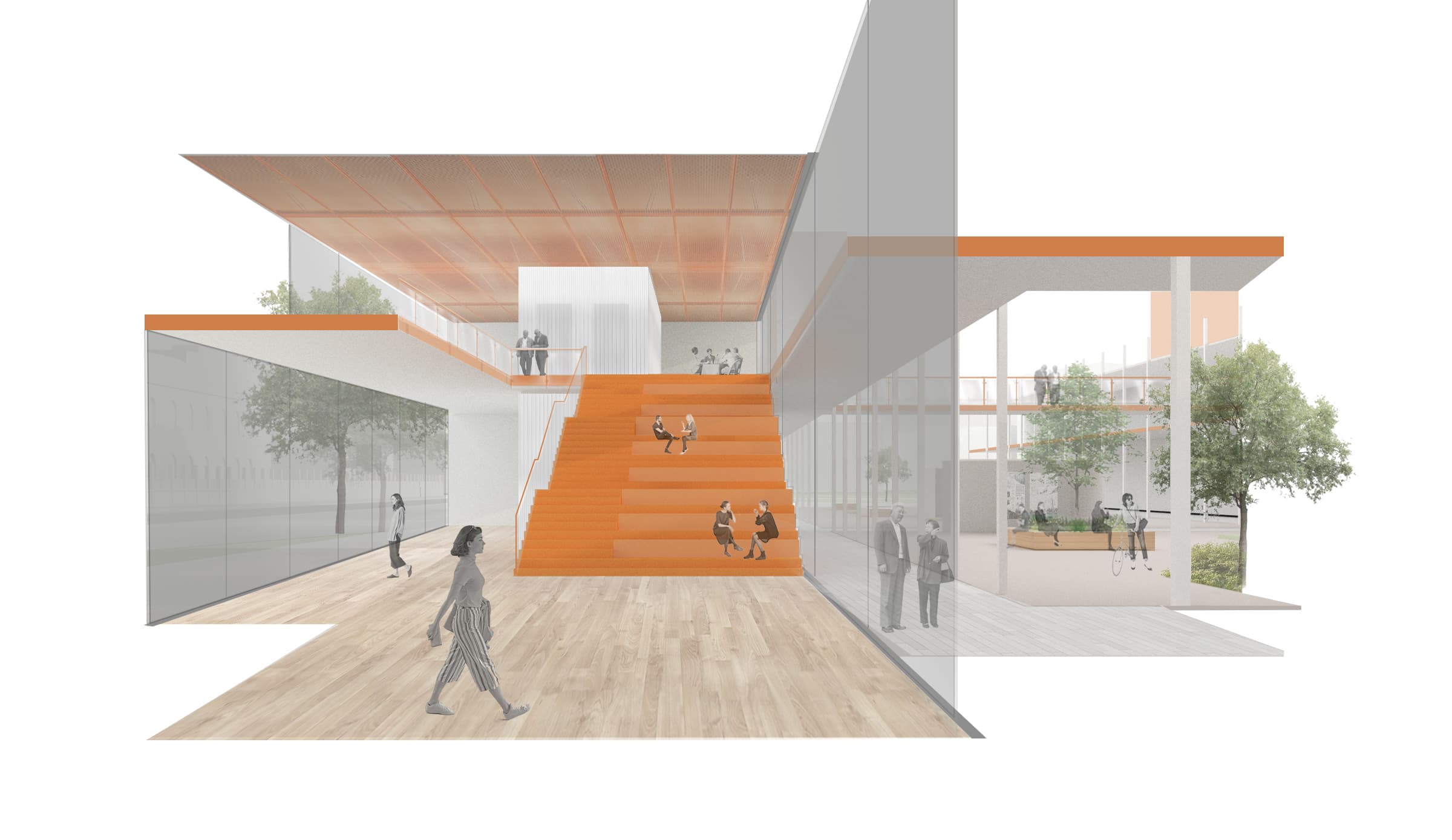 Interior architectural render