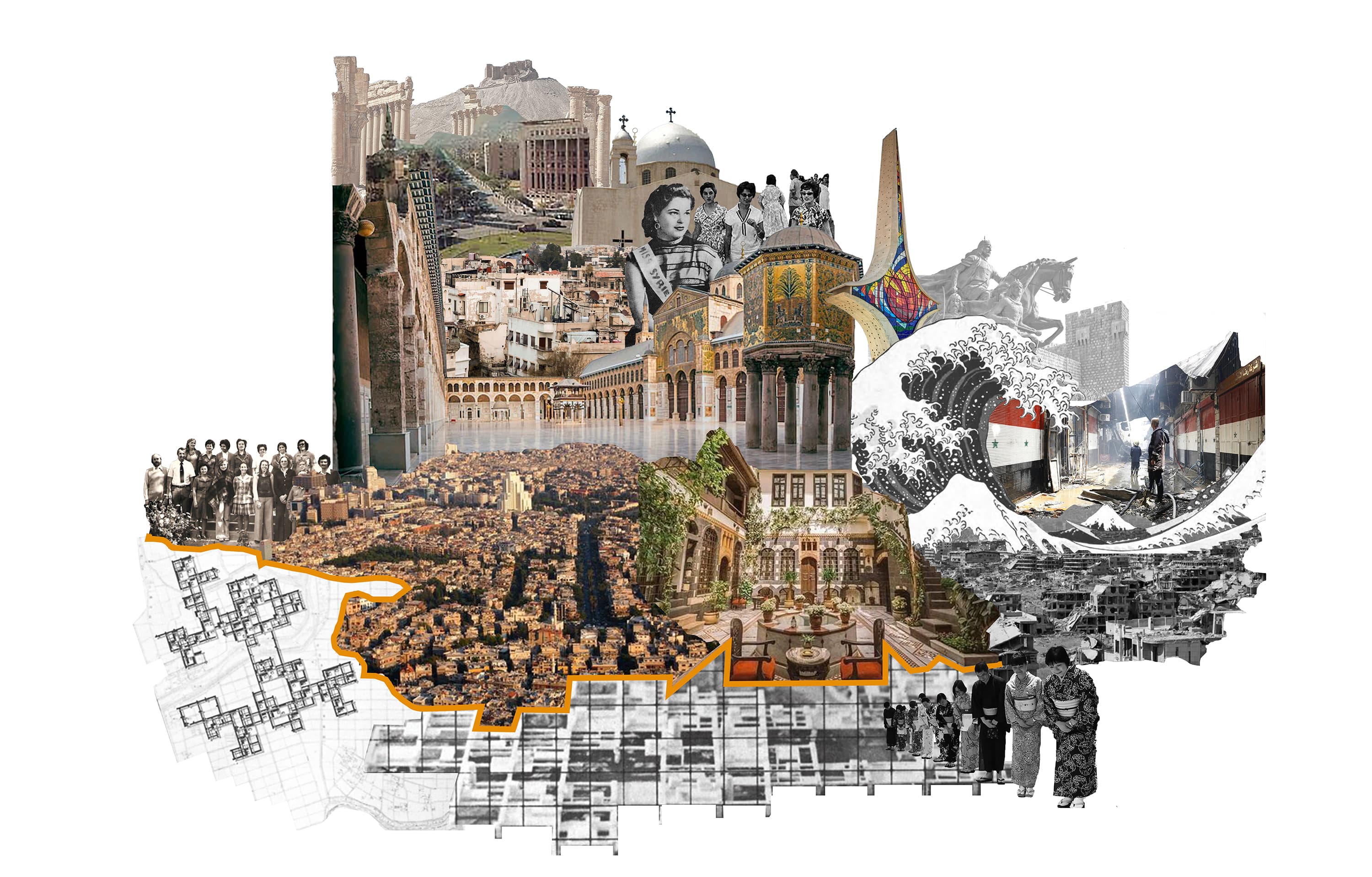 Maya Roufail — architectural collage